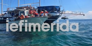 Προσάραξη πλοίου στην Αίγινα