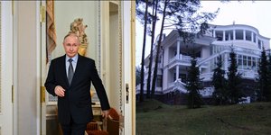 Ο Ρώσος πρόεδρος Βλαντίμιρ Πούτιν και η έπαυλη στο Βαλντάι