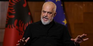 Ο πρωθυπουργός της Αλβανίας, Έντι Ράμα
