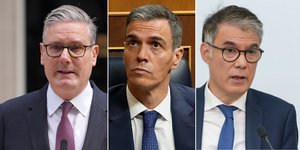 Κιρ Στάρμερ, Πέδρο Σάντσεθ, Ολιβιέ Φορ