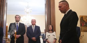 Γιάννης Στουρνάρας ορκομωσία
