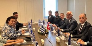 Η Λίνα Μενδώνη στο 1ο Πολιτιστικό Forum Ελλάδας-Τουρκίας