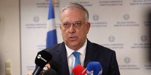 Ο υπουργός Ανάπτυξης Τάκης Θεοδωρικάκος 