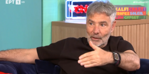 Ο ηθοποιός Θοδωρής Αθερίδης