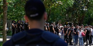 Η τουρκική αστυνομία στην Άγκυρα
