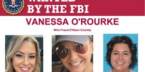 Η αφίσα του FBI για την καταζητούμενη Βανέσσα Ο' Ρουρκ