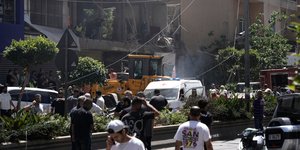 Δύο νεκροί και σοβαρές υλικές ζημιές μετά από ισραηλινό χτύπημα στη Βηρυτό, πρωτεύουσα του Λιβάνου