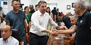 Ο Νίκος Ανδρουλάκης στην Κάρπαθο