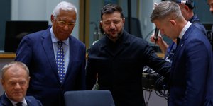 Ο Βολοντίμιρ Ζελένσκι στη Σύνοδο Κορυφής της ΕΕ