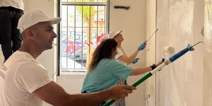  Δράση “Spaces of Care” σε συνεργασία με την All For Blue, στο Κέντρο Διημέρευσης και Ημερήσιας Φροντίδας ΑμεΑ «Παναγία Ευαγγελίστρια» του Δήμου Αθηναίων