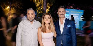 Λευτέρης Σουλτάτος, Βάσω Λασκαράκη, Γιώργος Καπουτζίδης 