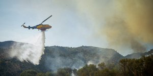 Φωτιά στο Πλωμάρι Λέσβου 