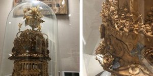 Σήμερα, η παλαιότερη γαμήλια τούρτα στον κόσμο εκτίθεται στο Μουσείο Γουίλις του Μπέιζινγκστόουκ της Βρετανίας, αφιερωμένο στην τοπική ιστορία της περιοχής / ΙΝSTAGRAM