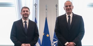 Νίκος Ανδρουλάκης, Νίκος Δένδιας