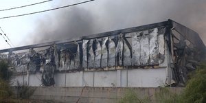 Φωτιά σε επιχείρηση στον Ασπρόπυργο