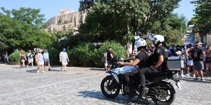 Ομάδα ΔΙΑΣ στην Ακρόπολη