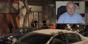 Το σημείο που βρέθηκε νεκρός ο γνωστός ποινικολόγος Σταύρος Γεωργίου στο κέντρο της Αθήνας