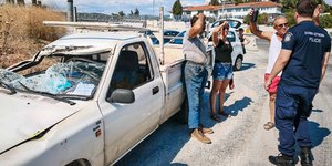 Από θαύμα δεν υπήρξε τραυματισμός σε ατύχημα στον Περιφερειακό Θεσσαλονίκης 