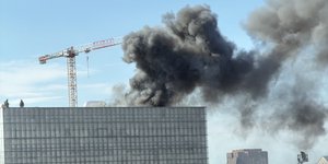 Φωτιά σε υπό κατασκευή μουσείο στις Βρυξέλλες