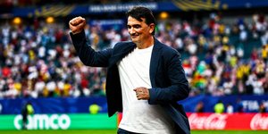 Ο Ντάλιτς στον πάγκο της Εθνικής Κροατίας
