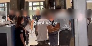 Ένταση στα δικαστήρια Θεσσαλονίκης