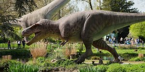 Ρέπλικα δεινόσαυρου T-Rex στη Γερμανία