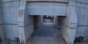 Η είσοδος στο νέο γήπεδο του Παναθηναϊκού