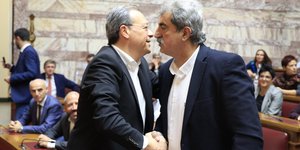 Σωκράτης Φάμελλος και Παύλος Πολάκης