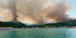 Φωτιά στην περιοχή Πεσκίτσι της Ιταλίας
