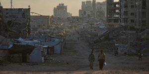 Η Γάζα μετά τους καταστροφικούς βομβαρδισμούς