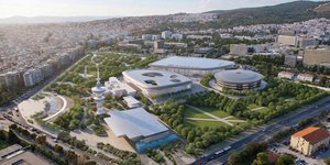 Ψηφιακή μακέτα του νέου εκθεσιακού κέντρου στη Θεσσαλονίκη 