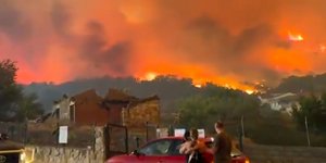 Καταστροφικές εικόνες από τις φωτιές σε Ισπανία και Γαλλία