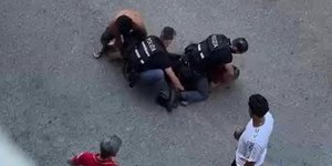 Η στιγμή του επεισοδίου στην Μπολόνια