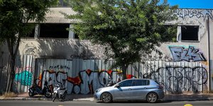 Το σημείο στην Κυψέλη όπου βρέθηκε η βαλίτσα με το ανθρώπινο μέλος 