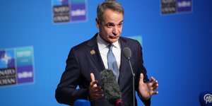 O πρωθυπουργός Κυριάκος Μητσοτάκης