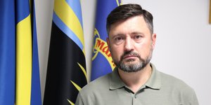 Ο εκλεγμένος δήμαρχος της πόλης και επικεφαλής της Στρατιωτικής Διοίκησης της Μαριούπολης, Βαντίμ Μποϊτσένκο