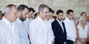 Μητσοτάκης στα εγκαίνια του δρόμου στα εγκαίνια του δρόμου Ροβιές - Ήλια