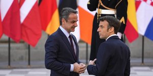 Κυριάκος Μητσοτάκης, Εμανουέλ Μακρόν 