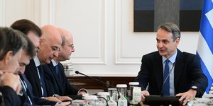 Ο πρωθυπουργός Κυριάκος Μητσοτάκης