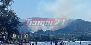 Φωτιά στις Νερατζιές Αχαΐας