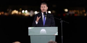 Ο πρόεδρος του ΠΑΣΟΚ, Νίκος Ανδρουλάκης 