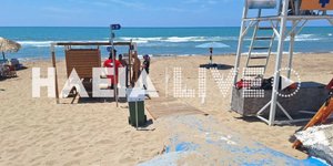 Στιγμές αγωνίας στον Πύργο: Δύο αδέλφια σώθηκαν την τελευταία στιγμή από τη θάλασσα
