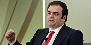 Ο υπουργός Οικονομικών και πρόεδρος του Eurogroup Κυριάκος Πιερρακάκης 