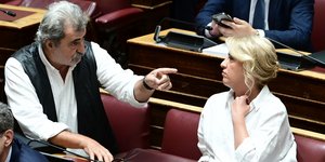 Παύλος Πολάκης και Ρένα Δούρου 