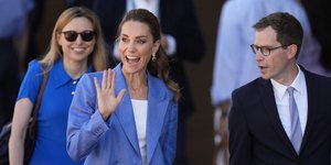 Η πριγκίπισσα της Ουαλίας, Κέιτ, στο Γουίμπλεντον