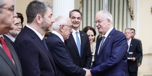 Δεξίωση στο Προεδρικό για την Αποκατάσταση της Δημοκρατίας / Φωτογραφία: Intimenews