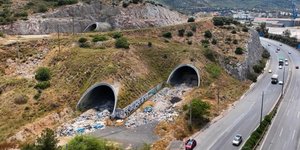 Σήραγγες στον κόμβο Σκαραμαγκά 