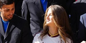 Ο Ρόδρι με τη διάδοχο του ισπανικού θρόνου