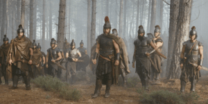 Ο σκηνοθέτης επιχείρησε ανεπιτυχώς να διατηρήσει ένα από τα πιο διάσημα λογοπαίγνια της παγκόσμιας λογοτεχνίας, ένα αστείο σχεδόν τριών χιλιάδων ετών / IMDB