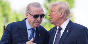 Ρετζέπ Ταγίπ Ερντογάν και Ντόναλντ Τραμπ στην Άγκυρα 